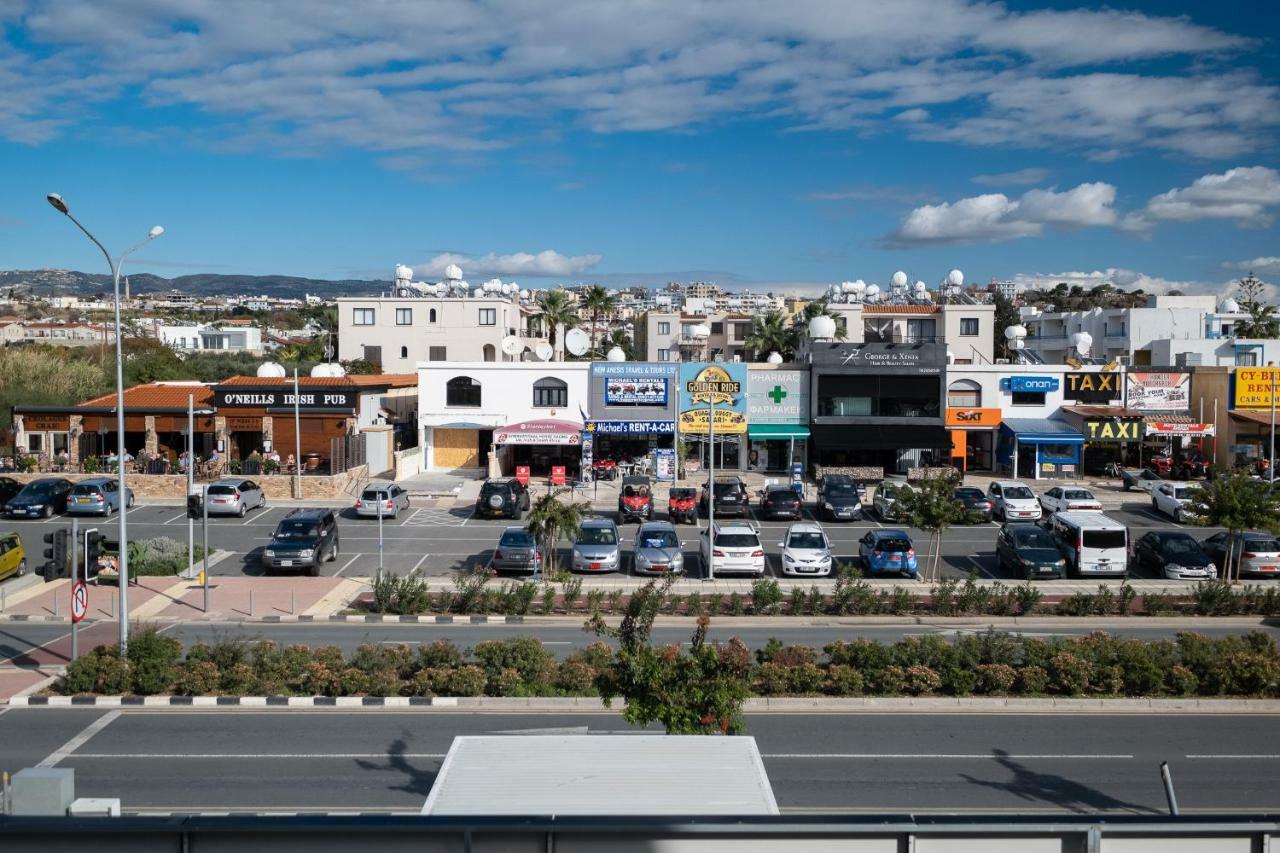 Seaview 3 Bedroom Kings Road Penthouse Paphos ภายนอก รูปภาพ